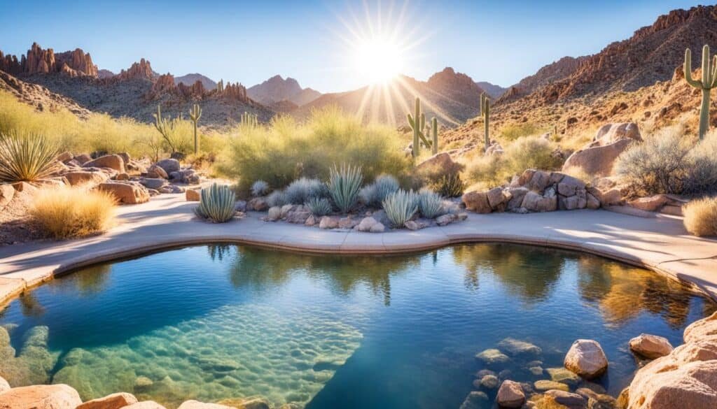 Castle Hot Springs natural hot springs